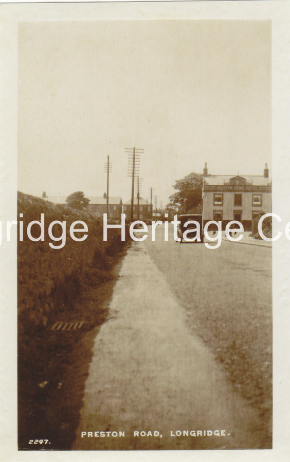274A - Inglewhite Road - looking towards the Alston Arms & Inglewhite - Unknown